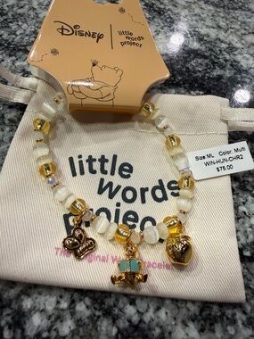 Disney Winnie the Pooh LWP Bracelet trunk show M/L WDW 2026